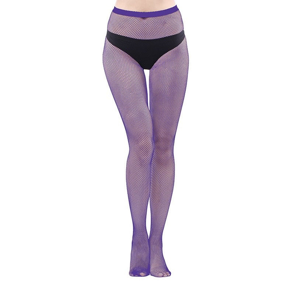 Women's Fishnet Stockings Jumpsuit High Waist Stockings Leggings Fine Mesh