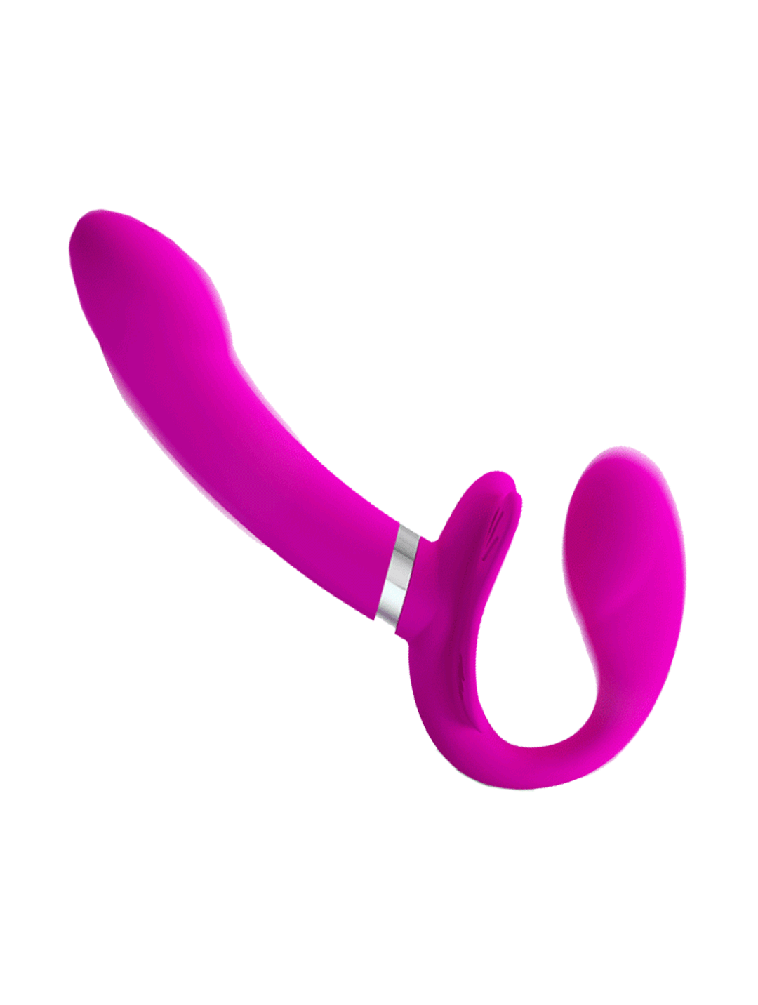 Strapless Strap-On Dildo Double-Ended Vibrator for Couples Strapless Strap-On Dildo Double-Ended Vibrator for Couples