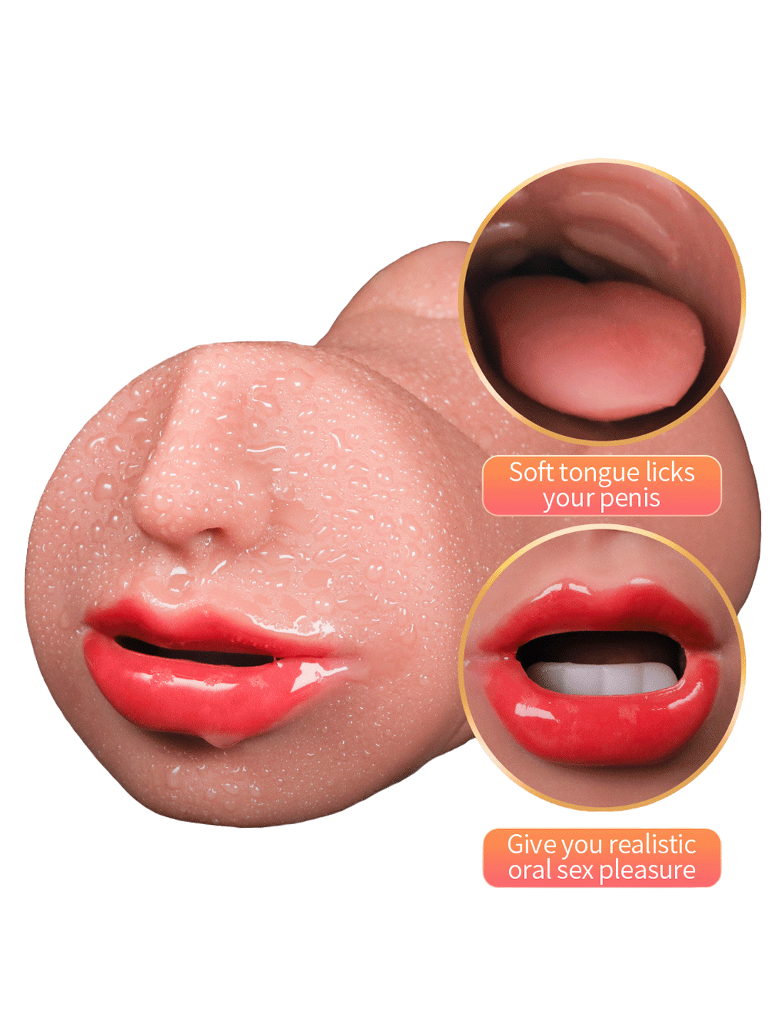 Triple Stimulation Pocket Pussy | 3-in-1 Male Masturbator Toy Triple Stimulation Pocket Pussy | 3-in-1 Male Masturbator Toy