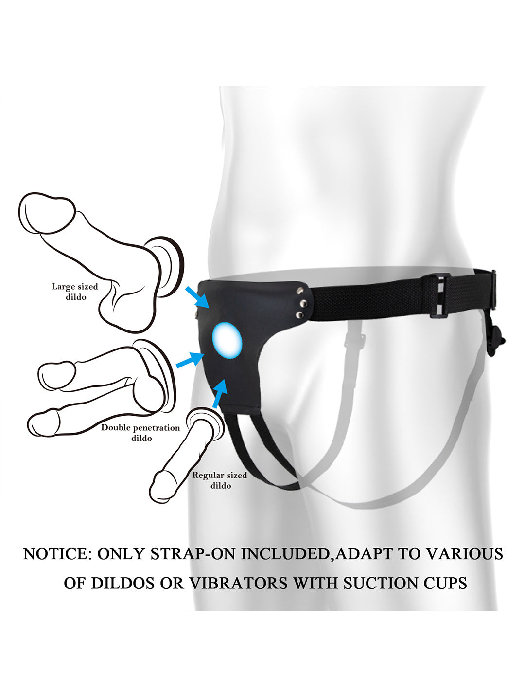 Adjustable Strapon Belt Realistic Dildo Pants & Comfortable Harness Adjustable Strapon Belt Realistic Dildo Pants & Comfortable Harness