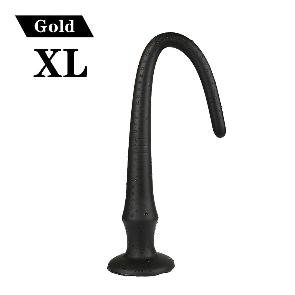 Ultra Long Flexible Silicone Anal Plug – Super Long Butt Plug with Graduated Depth Control