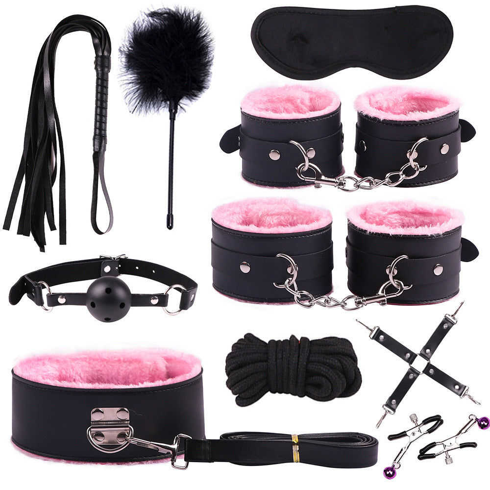 bdsm rope bdsm harness sex restraints bed restraints sex heavy fetish fetish heavy bondage set bondage sets pink bondage set
