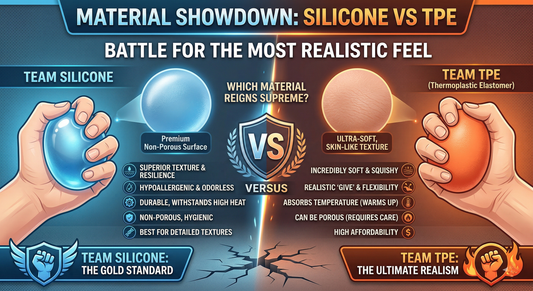 Silicone vs. TPE: Battle for the Most Realistic Dildo