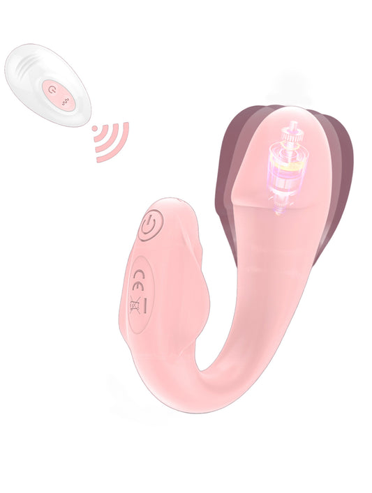 Mini vibromasseur portable Dolphin pour adulte, 10 fréquences, stimulateur du point G et du clitoris
