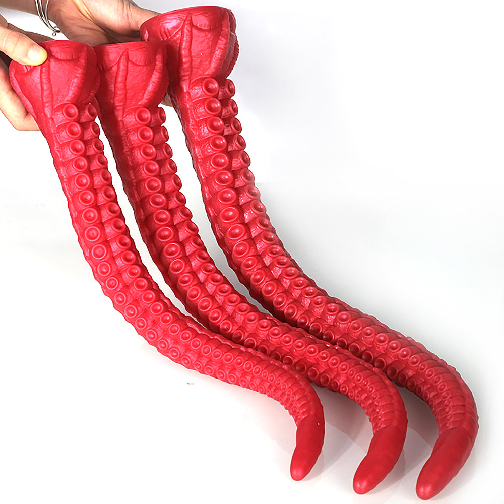 Gode ​​tentacule géant en silicone avec ventouse (45 cm, 50 cm et 55 cm)
