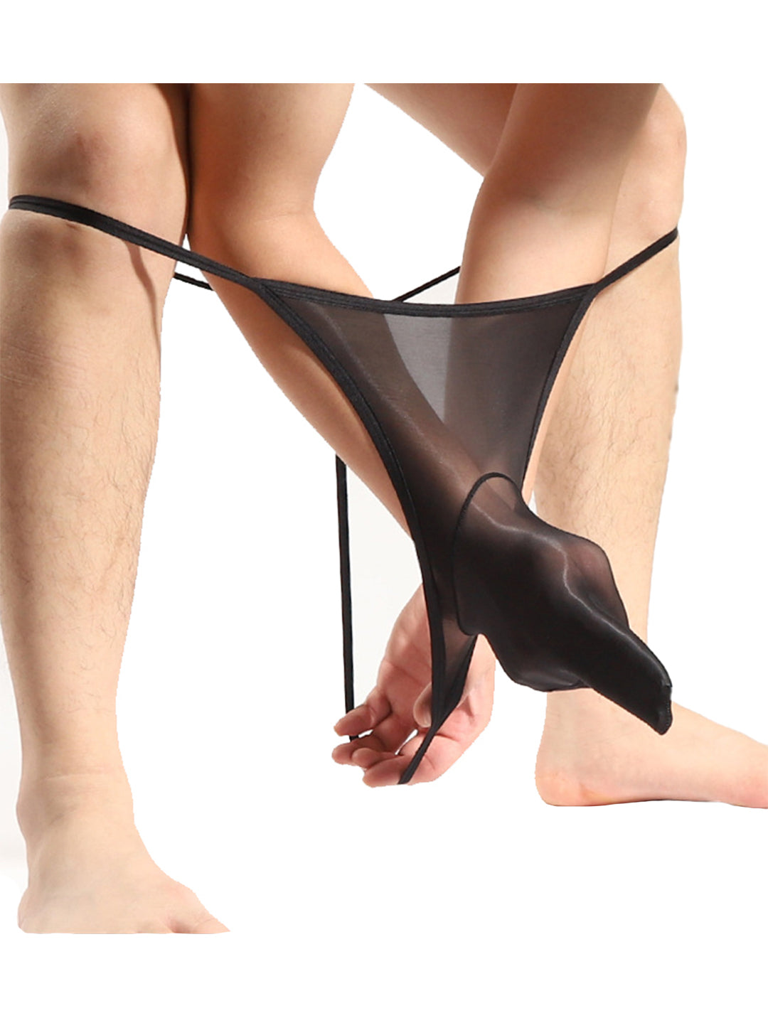 String éléphant haute élasticité pour homme, sous-vêtement taille basse (fermé)