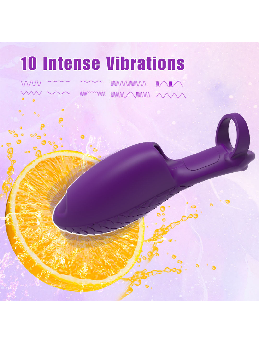 Finger Tip Vibrator 10 Mode - Clitoral Bullet Adult Toy