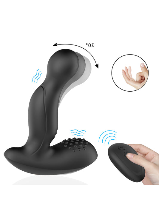 Appareil de massage anal pour adulte, 10 modes pulsations + vibrations