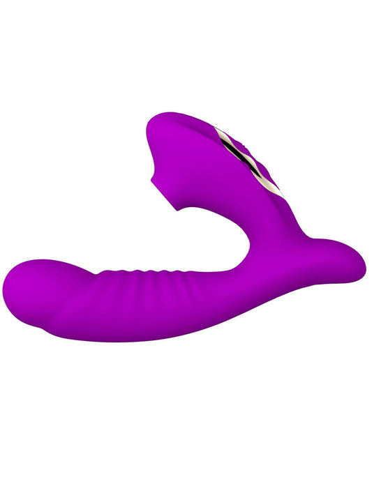 Jouet pour adulte, vibromasseur clitoridien et point G, aspiration à 5 niveaux, 10 modes