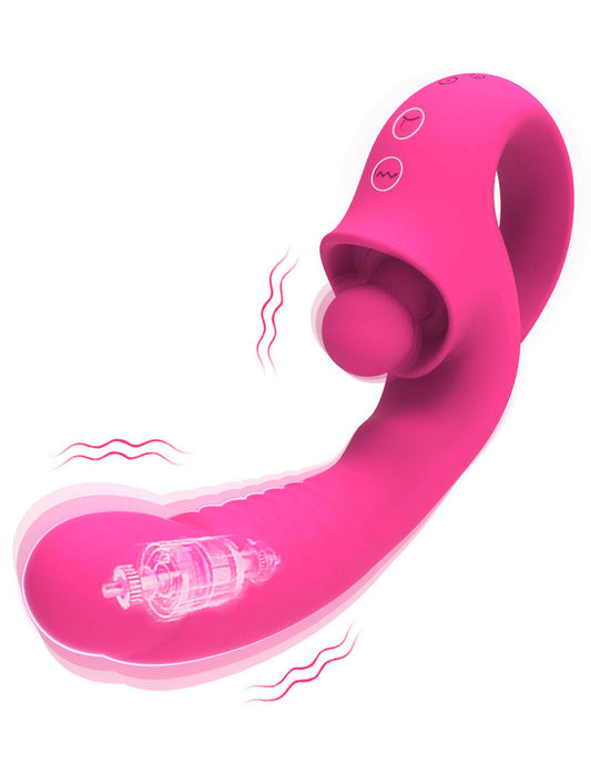 Le vibromasseur pour téton G-SPOT pour adulte a 10 vibrations