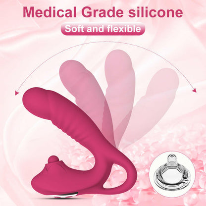 Jouet pour adulte, vibromasseur clitoridien point G - 10 modes de vibration