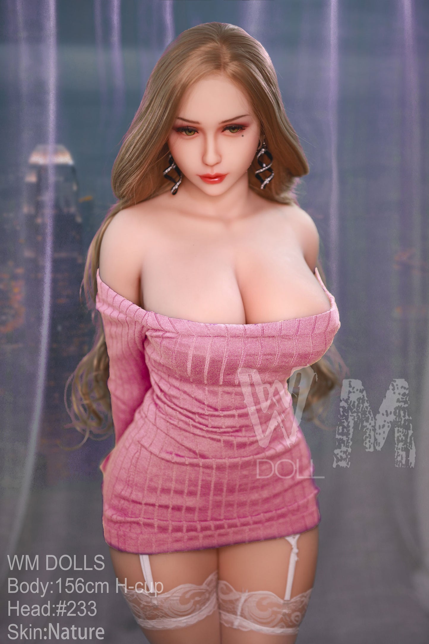 Poupée sexuelle Zoe de 156 cm (5 pi 1 po) bonnet H