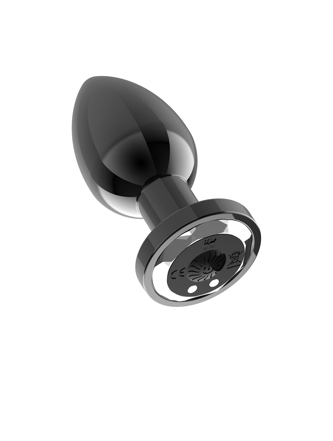 Jouet adulte 10 vibrations Plug anal en acier inoxydable télécommandé