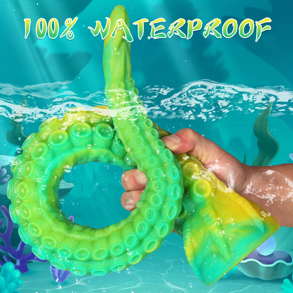 Gode ​​tentacule géant en silicone avec ventouse (45 cm, 50 cm et 55 cm)