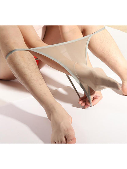 String éléphant haute élasticité pour homme, sous-vêtement taille basse (fermé)