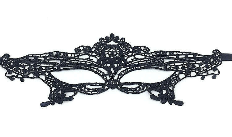Masque de bal sexy en dentelle pour fête costumée, cosplay