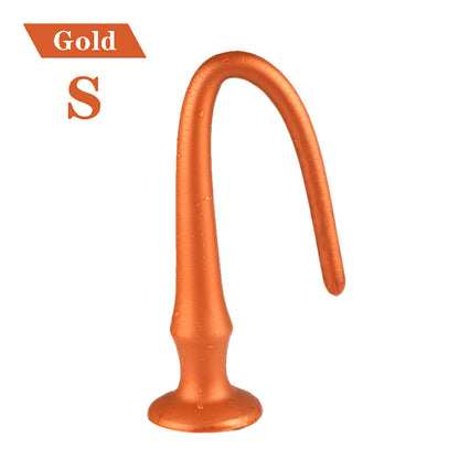 Ultra Long Flexible Silicone Anal Plug – Super Long Butt Plug with Graduated Depth Control