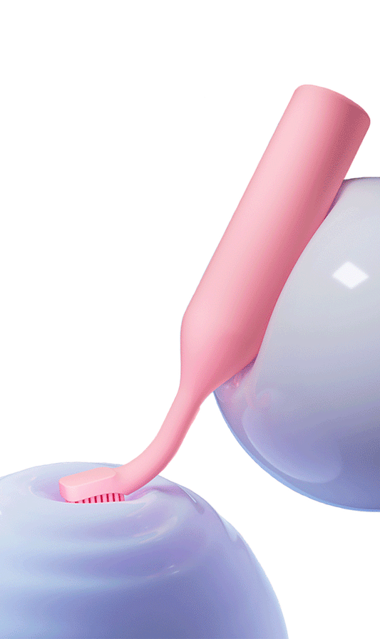 Brosse à dents électrique vibrante et stimulateur de clitoris