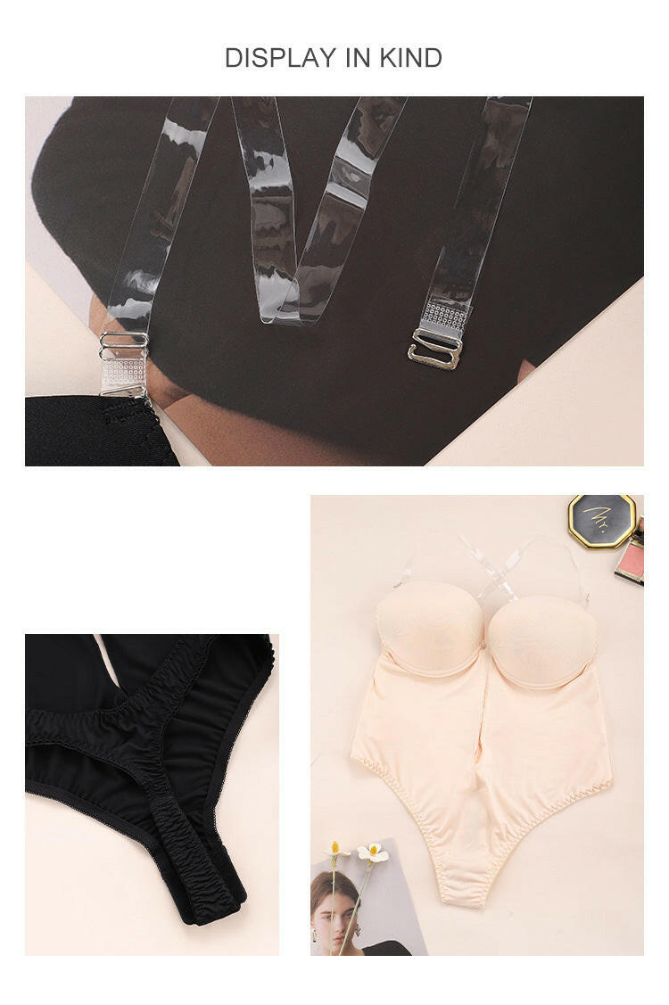 Backless Shapewear Bodysuit  Seamless Sculpt Low Back Thong