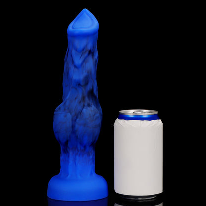 Godemichets Monster Fantasy - Godemichets réalistes pour point G et anal avec ventouse puissante, plugs anaux flexibles en silicone pour femmes et hommes (6,65 à 10,03 pouces)