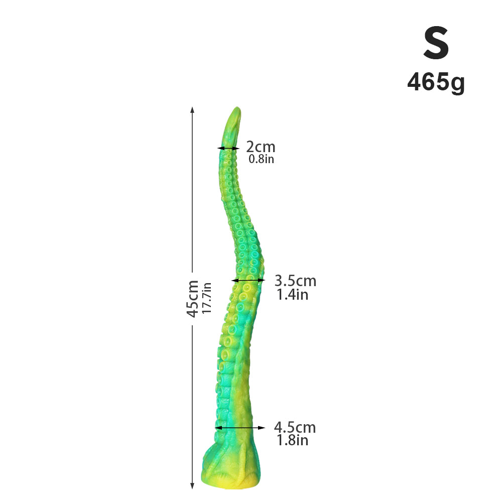 Gode ​​tentacule géant en silicone avec ventouse (45 cm, 50 cm et 55 cm)