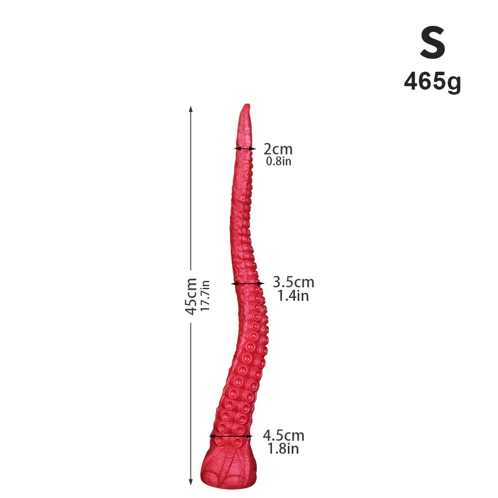 Gode ​​tentacule géant en silicone avec ventouse (45 cm, 50 cm et 55 cm)