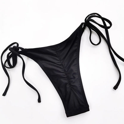 Bikini push-up froncé | Bikini triangle sexy pour femme