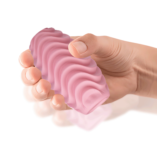 Œuf masturbateur pour homme – Poche extensible double face avec manchon texturé pour une stimulation intense